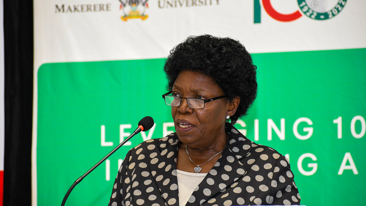 Prof. Nawangwe urges Makerere University community to support the Mastercard Foundation E-learning Initiative